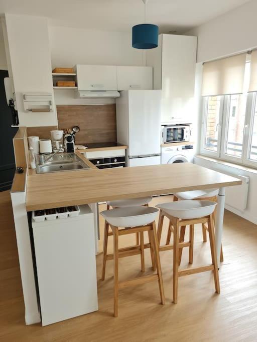 Bel Appartement 3 Suites Privatives Hyper Centre Tourcoing Luaran gambar